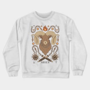 Aries, The Ram Crewneck Sweatshirt